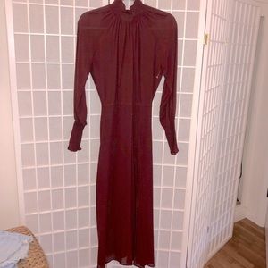 Reformation Long Slit Dress Size 2